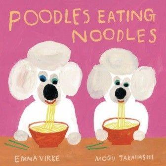 Carte Poodles Eating Noodles EMMA VIRKE  ILLUSTRA