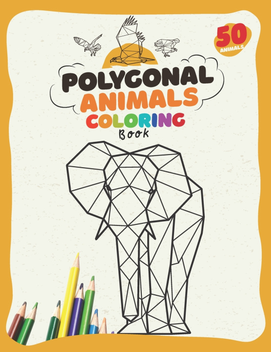 Knjiga Polygonal Animals Art Moons Art