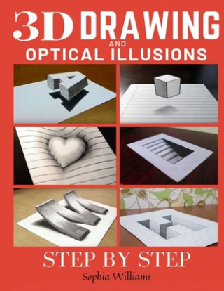 Kniha 3d Drawing and Optical Illusions Williams Sophia Williams