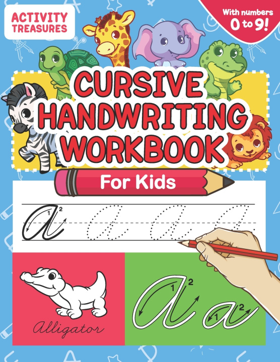Knjiga Cursive Handwriting Workbook for Kids Treasures Activity Treasures