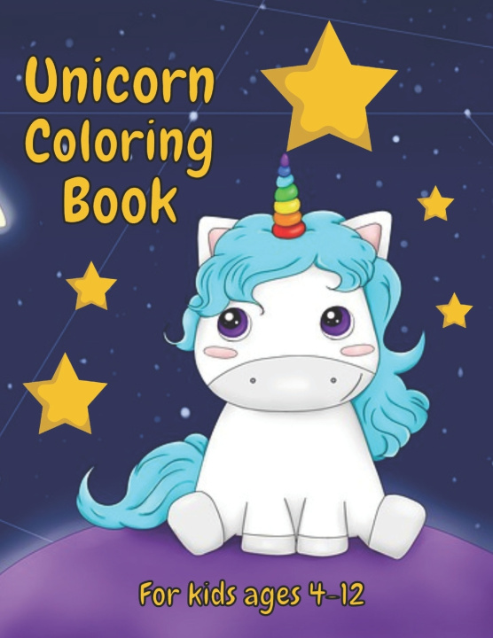 Knjiga Unicorn Coloring Book illustrator bookshop special one illustrator