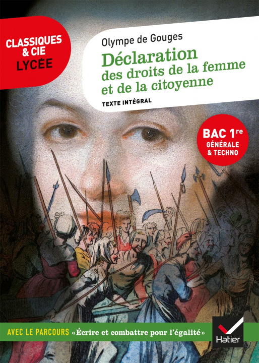 Kniha Déclaration des droits de la femme et de la citoyenne (Bac 2023, 1re générale & 1re techno) Olympe de Gouges