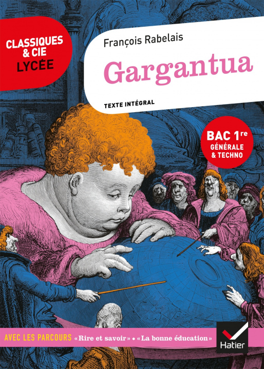 Könyv Gargantua (Bac 2023, 1re générale & 1re techno) François Rabelais