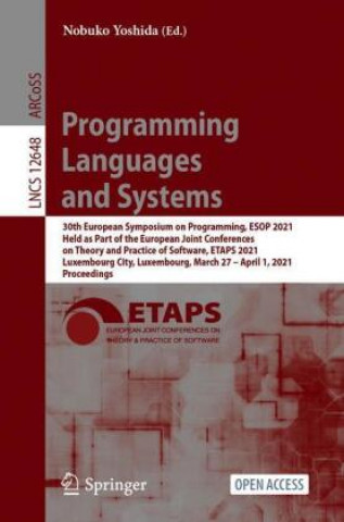 Knjiga Programming Languages and Systems Nobuko Yoshida