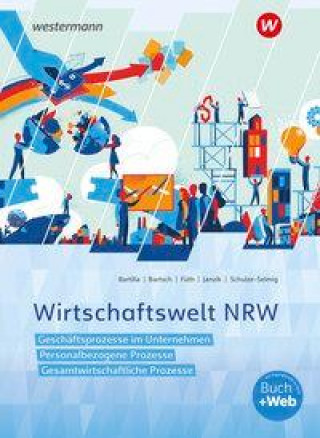 Carte Wirtschaftswelt NRW. Schülerband Petra Bartilla