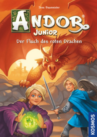 Könyv Andor Junior, 1, Der Fluch des roten Drachen Michael Menzel