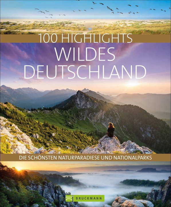 Carte 100 Highlights Wildes Deutschland 