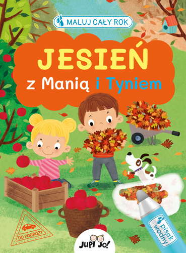 Könyv Jesień z Manią i Tyniem Zdrapywanka 