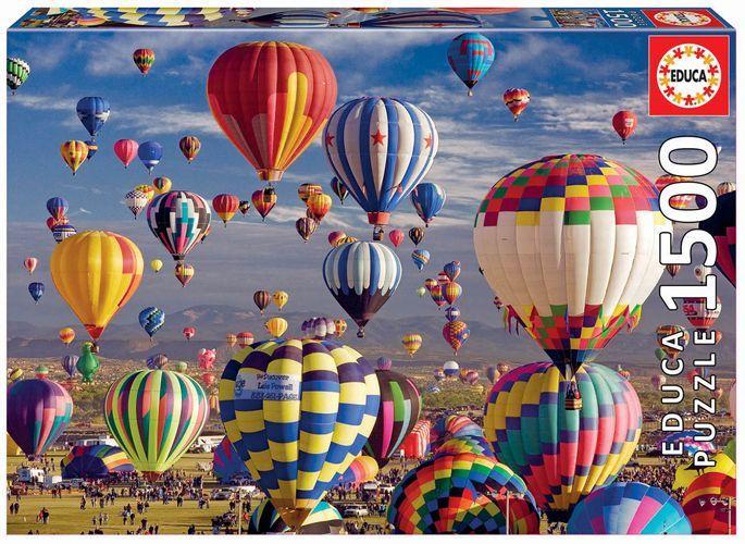 Joc / Jucărie Educa - Heissluftballons 1500 Teile Puzzle 