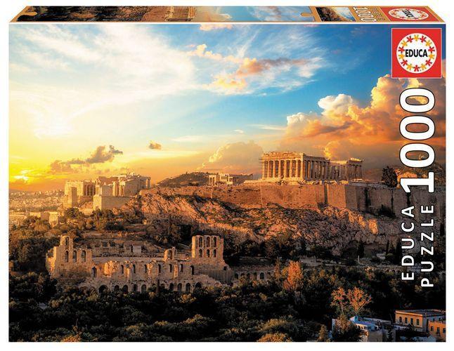 Játék Educa - Akropolis in Athen 1000 Teile Puzzle 
