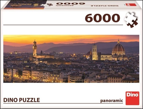 Hra/Hračka Puzzle 6000 Zlatá Florencie 