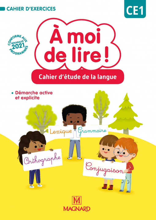 Kniha À moi de lire ! CE1 (2021) - Cahier d’étude de la langue Bouillaud