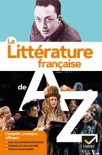 Carte La littérature de A à Z (nouvelle édition) François Aguettaz