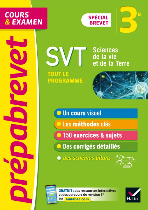 Carte Prépabrevet SVT 3e (sciences) - Brevet 2023 Fabien Madoz-Bonnot