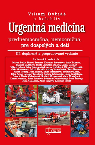 Book Urgentná medicína Viliam Dobiáš