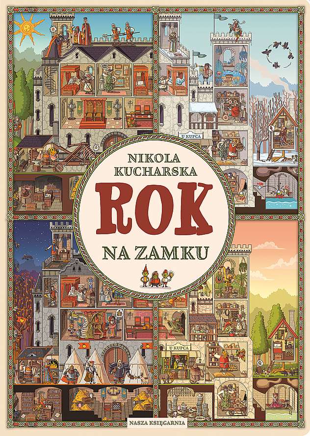 Книга Rok na zamku Nikola Kucharska