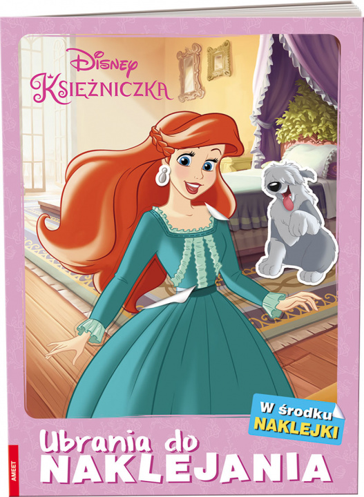 Książka Disney księżniczka Ubrania do naklejania SDL-9104 Opracowania Zbiorowe