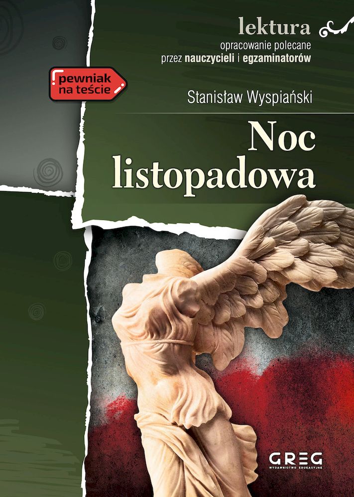 Knjiga Noc listopadowa. Lektura z opracowaniem Stanisław Wyspiański
