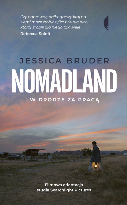 Kniha Nomadland. W drodze za pracą. (okładka filmowa) Jessica Bruder