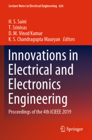 Kniha Innovations in Electrical and Electronics Engineering K. S. Chandragupta Mauryan
