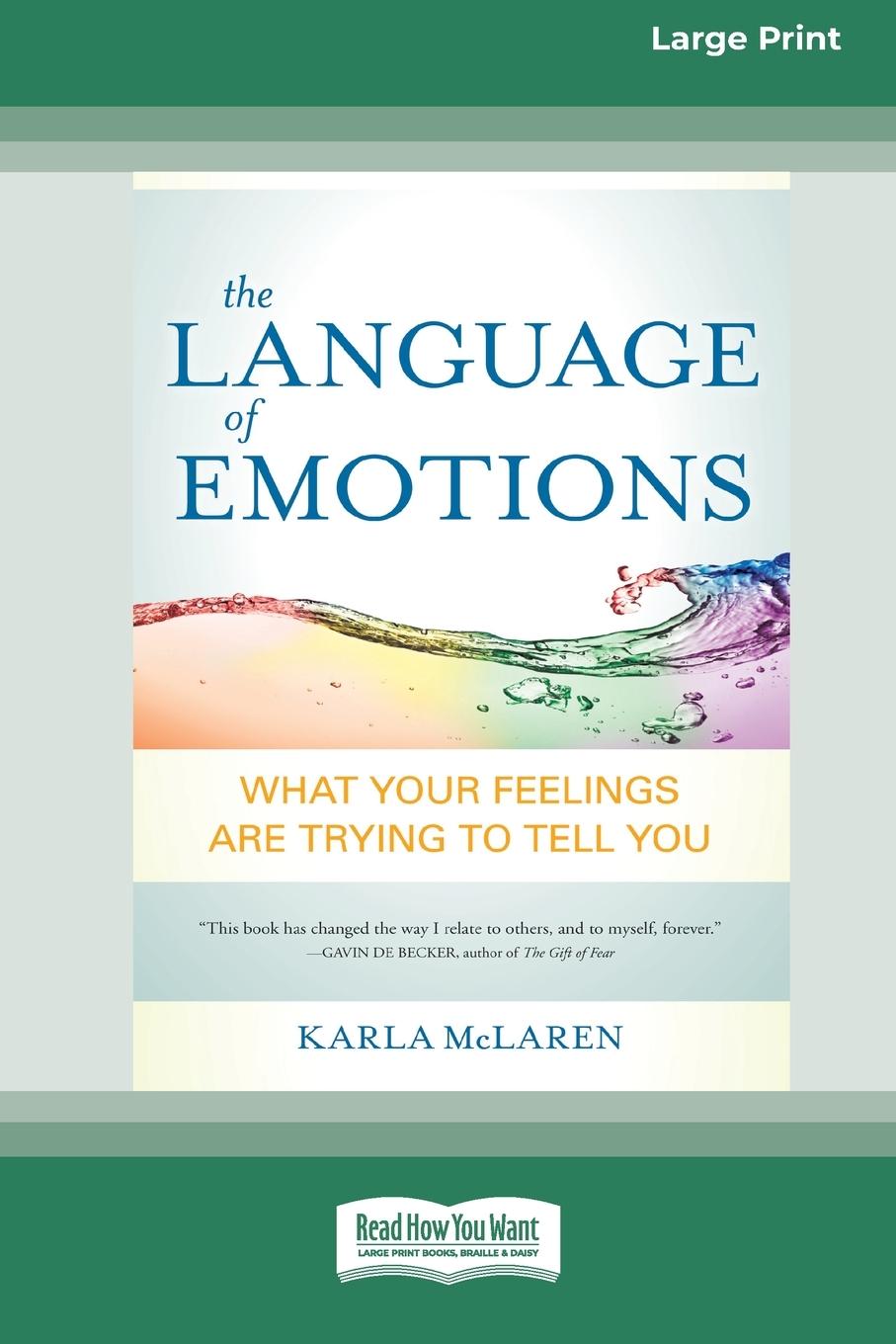Carte Language of Emotions KARLA MCLAREN