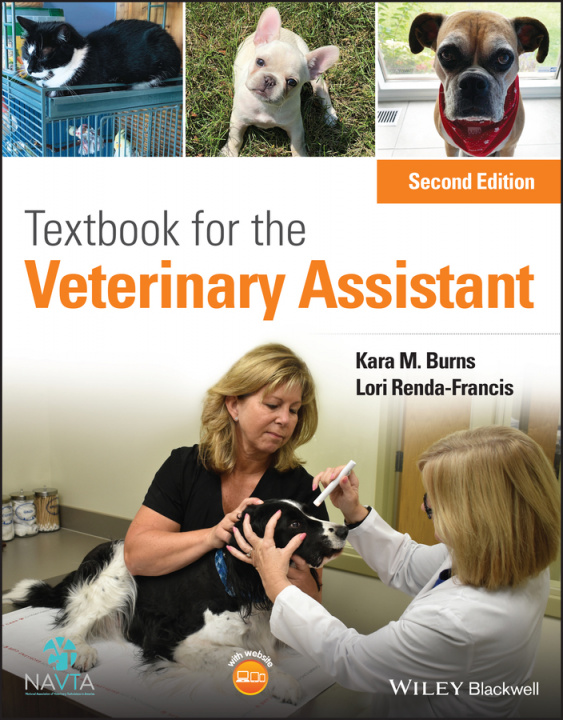 Книга Textbook for the Veterinary Assistant Kara Burns