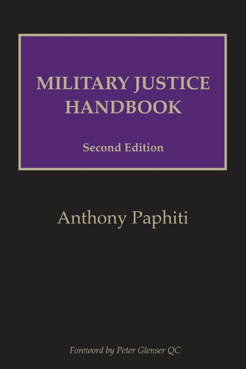 Kniha Military Justice Handbook BG Anthony Paphiti