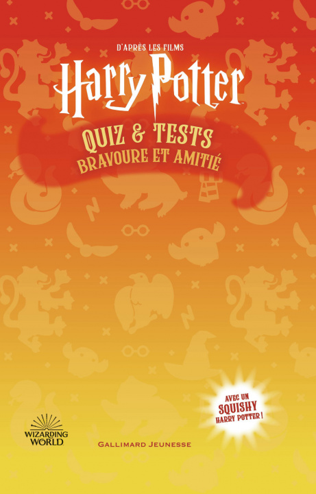 Carte Harry Potter - Harry Potter - Quiz et tests : Bravoure et amitié COLLECTIFS JEUNESSE