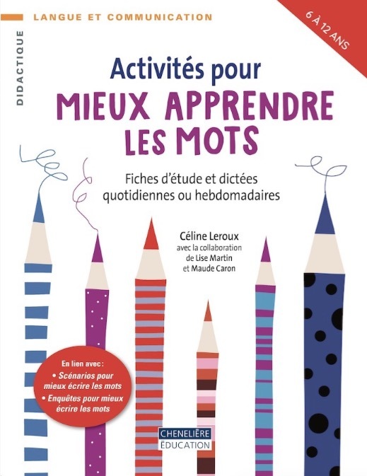 Book ACTIVITÉS POUR MIEUX APPRENDRE LES MOTS Leroux