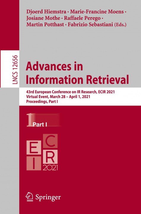 Kniha Advances in  Information Retrieval Marie-Francine Moens