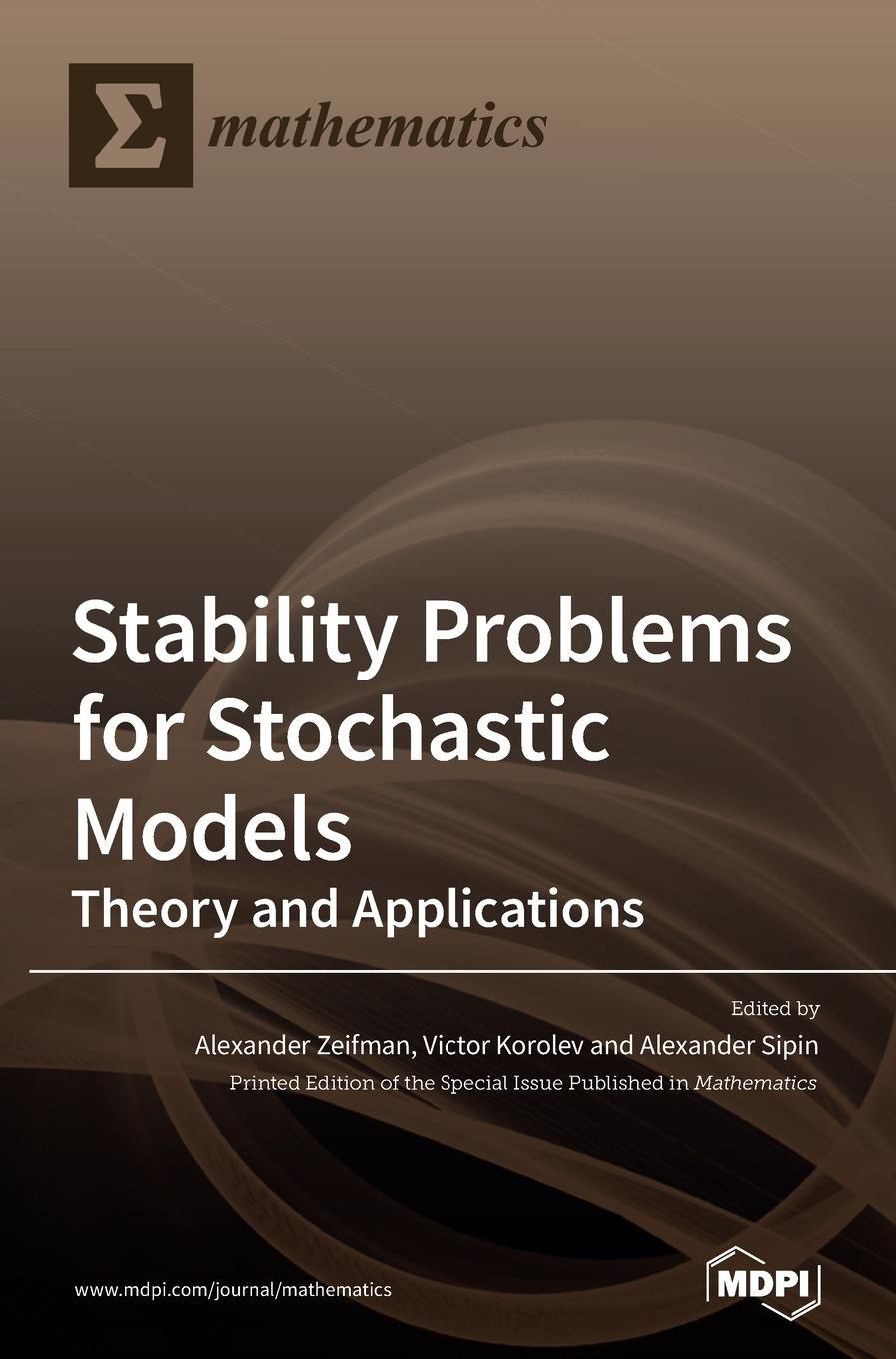 Book Stability Problems for Stochastic Models Alexander Zeifman
