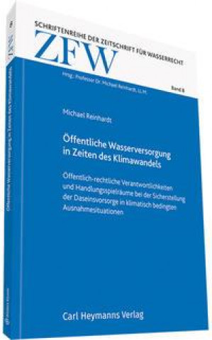 Kniha Öffentliche Wasserversorgung in Zeiten des Klimawandels 