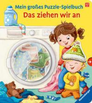 Könyv Mein großes Puzzle-Spielbuch: Das ziehen wir an Lena Heger