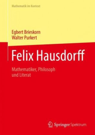 Libro Felix Hausdorff Egbert Brieskorn