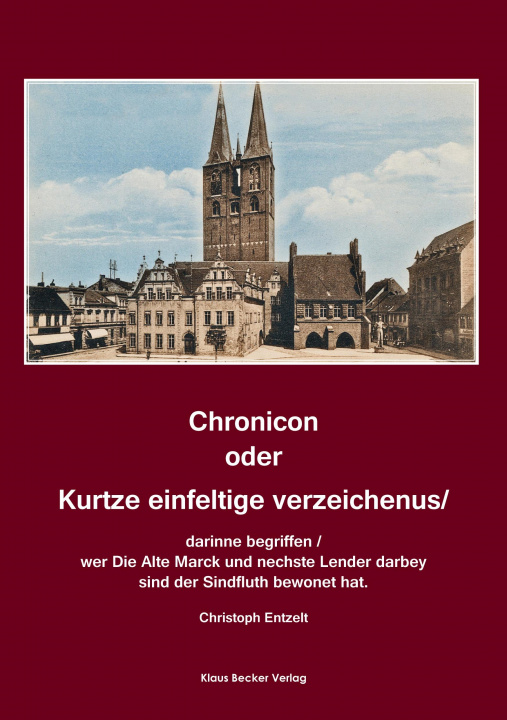 Książka Chronicon oder Kurtze einfeltige vorzeichenus 