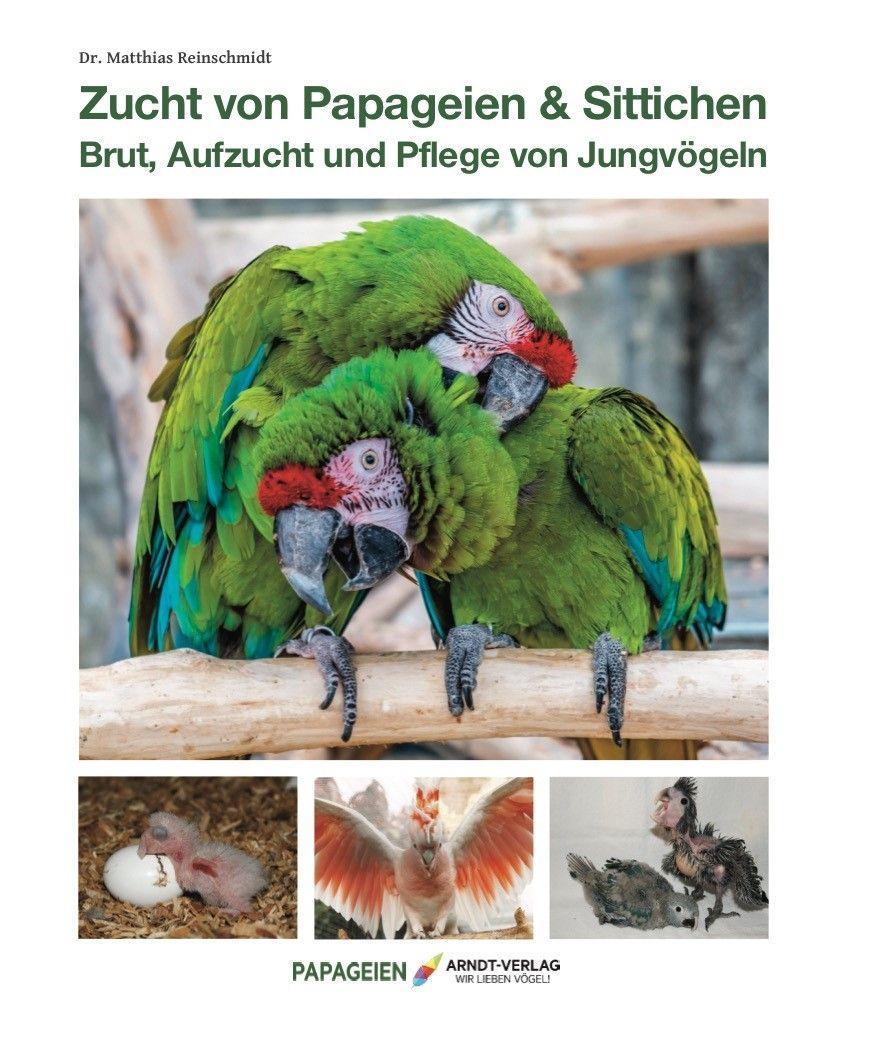 Carte Zucht von Papageien & Sittichen 