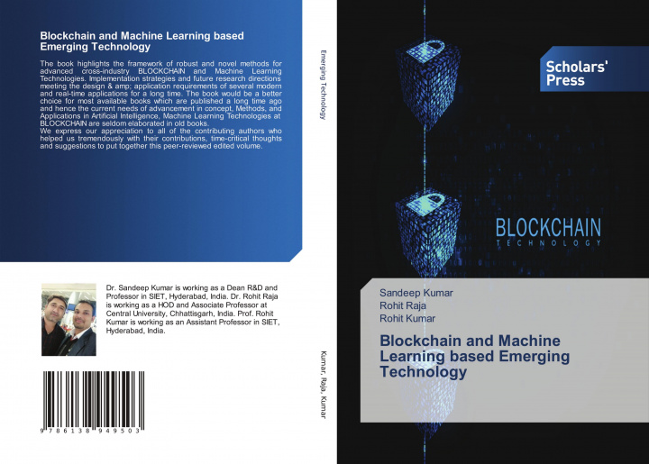 Knjiga Blockchain and Machine Learning based Emerging Technology Kumar Sandeep Kumar