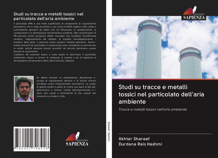 Kniha Studi su tracce e metalli tossici nel particolato dell'aria ambiente Shareef Akhtar Shareef
