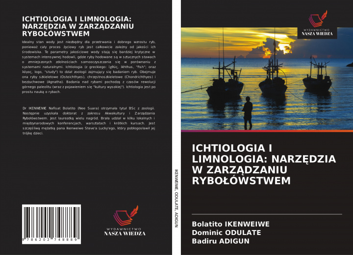 Kniha Ichtiologia I Limnologia Ikenweiwe Bolatito Ikenweiwe