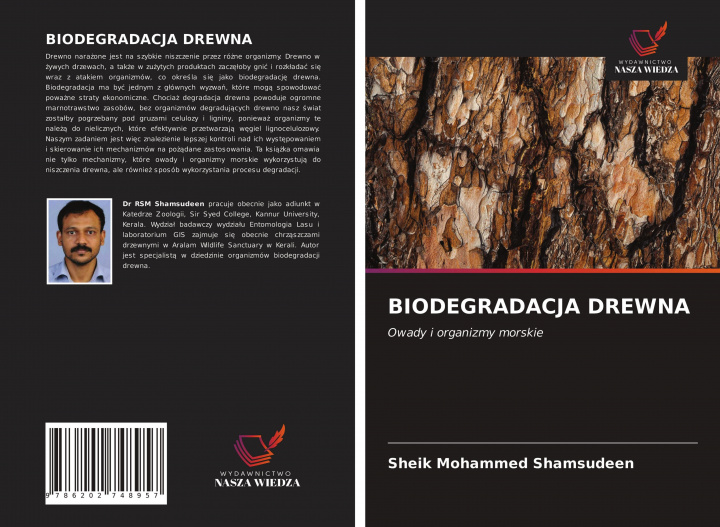 Książka Biodegradacja Drewna Shamsudeen Sheik Mohammed Shamsudeen