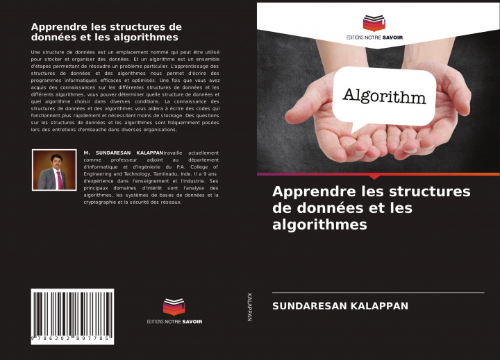 Βιβλίο Apprendre les structures de donnees et les algorithmes KALAPPAN SUNDARESAN KALAPPAN