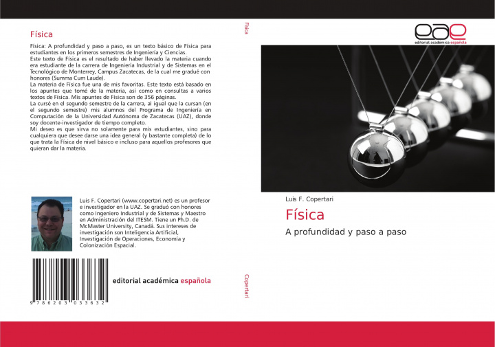 Knjiga Fisica Copertari Luis F. Copertari