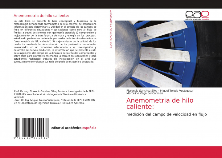Kniha Anemometria de hilo caliente Sanchez Silva Florencio Sanchez Silva