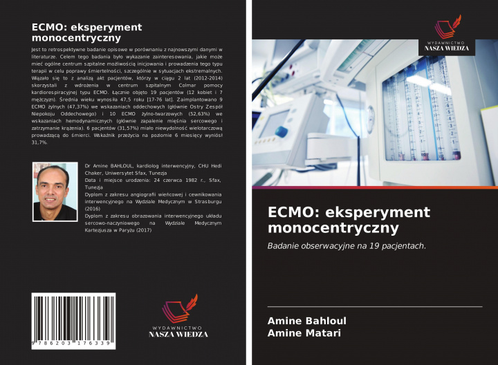 Książka Ecmo Bahloul Amine Bahloul