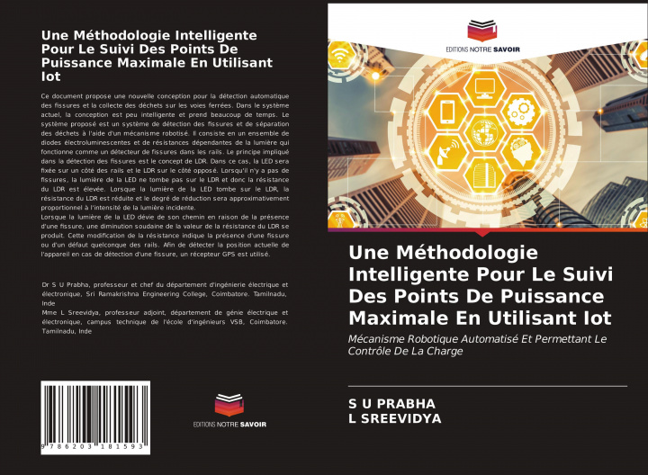 Kniha Methodologie Intelligente Pour Le Suivi Des Points De Puissance Maximale En Utilisant Iot PRABHA S U PRABHA