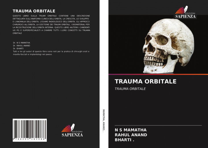 Knjiga Trauma Orbitale MAMATHA N S MAMATHA