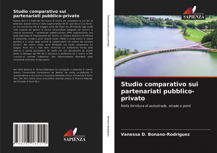 Kniha Studio comparativo sui partenariati pubblico-privato Bonano-Rodriguez Vanessa D. Bonano-Rodriguez