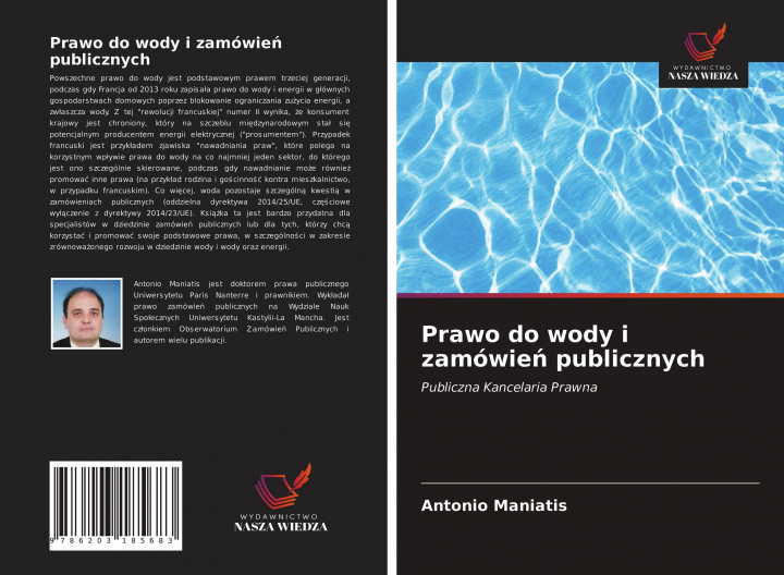 Carte Prawo do wody i zamowie&#324; publicznych Maniatis Antonio Maniatis