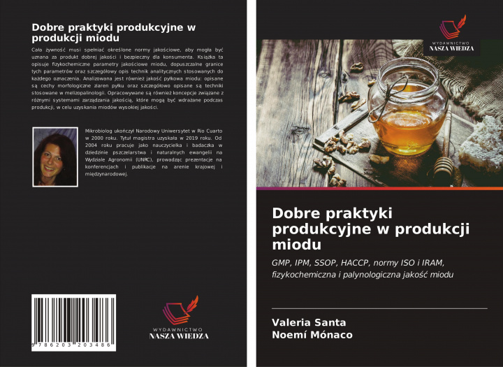 Könyv Dobre praktyki produkcyjne w produkcji miodu Santa Valeria Santa