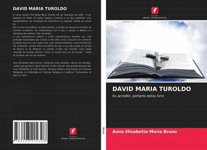 Boek David Maria Turoldo Bruno Anna Elisabetta Maria Bruno